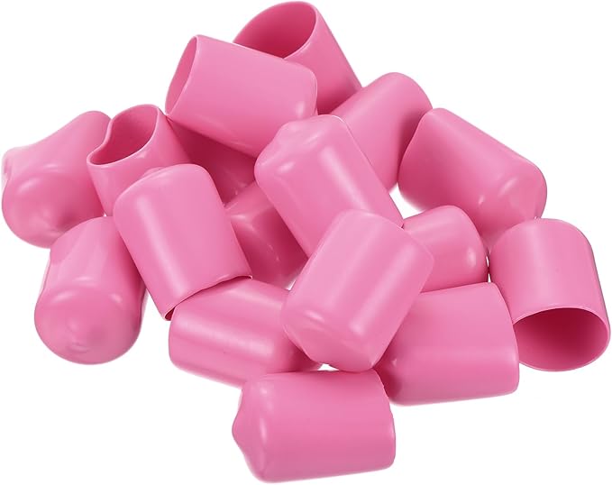 uxcell 20pcs Rubber End Caps 15mm ID Vinyl PVC Round Tube Bolt Cap Cover Screw - Image 4