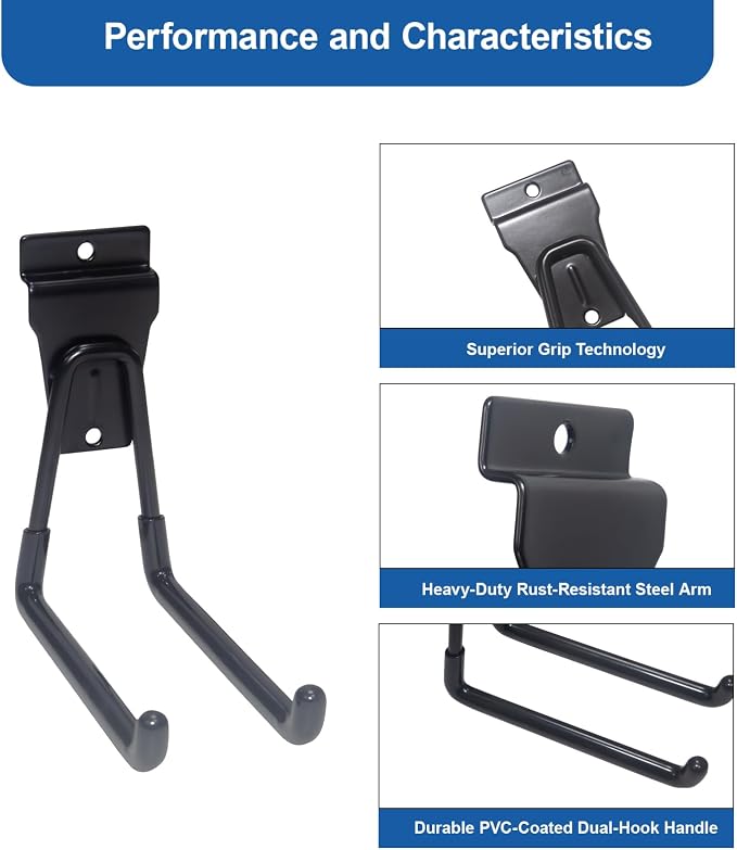 NeatiEase 20 PCS Slatwall Accessories Kit - Image 4