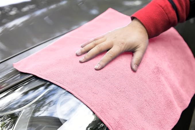 Avalon Towels Microfiber Cleaning Cloths Size 16" x 16", Highly Absorbent - Image 5