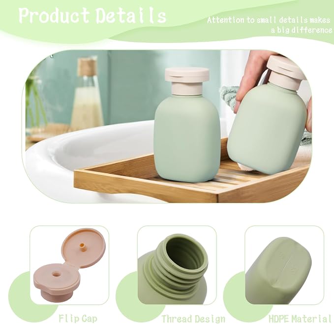 3.4 oz Leak-Proof Travel Bottles - Image 3
