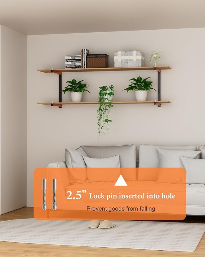 Lumber Storage Rack Wall-Mounted Lumber Racks Heavy Duty Wood Storage Rack - Image 7