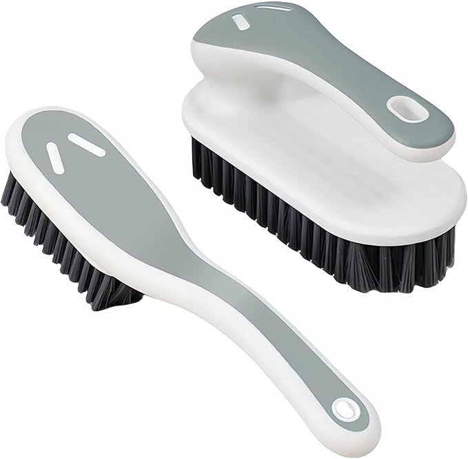 Soft Bristle Scrub Cleaning Brush Stain Remover Brush Fabric Cleaning Brush by Ganganmax