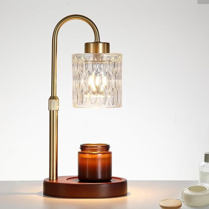 Candle Warmer Lamp with Dimmer and Timer, Home Decor Lamp by MEIXISUE