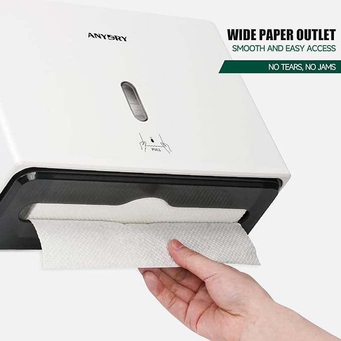 Wall-Mounted Paper Towel Dispenser – Fits Tri-Fold Towels up to 10x3.1 Inches - Image 3