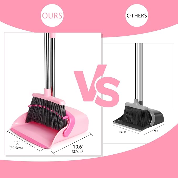 Broom and Dustpan Set, Dustpans - Image 2