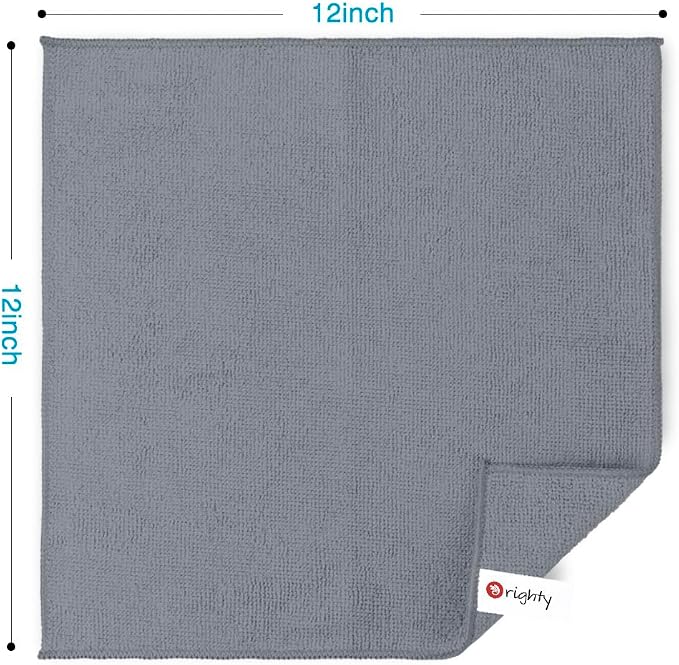 Orighty Microfiber Cleaning Cloth, 12 Pack Microfiber Towels - Image 5