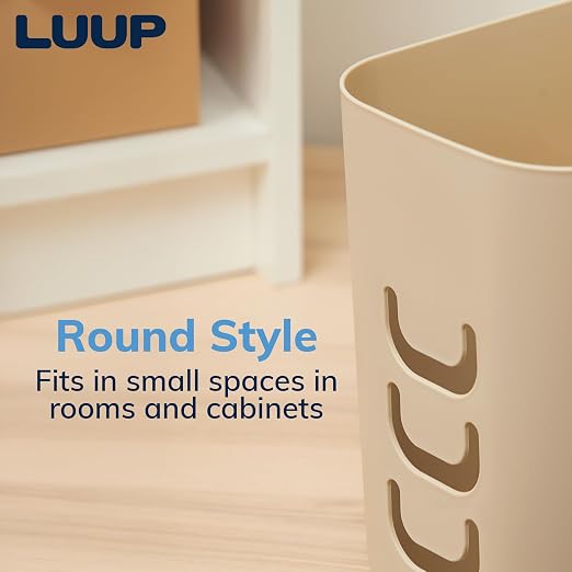 STORi Luup Bathroom Wastebasket, Secure Grocery Bags, Plastic Garbage Container - Image 6