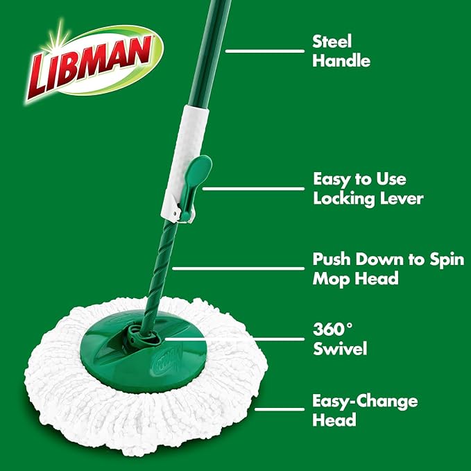 Libman Tornado Spin Mop System - Image 3
