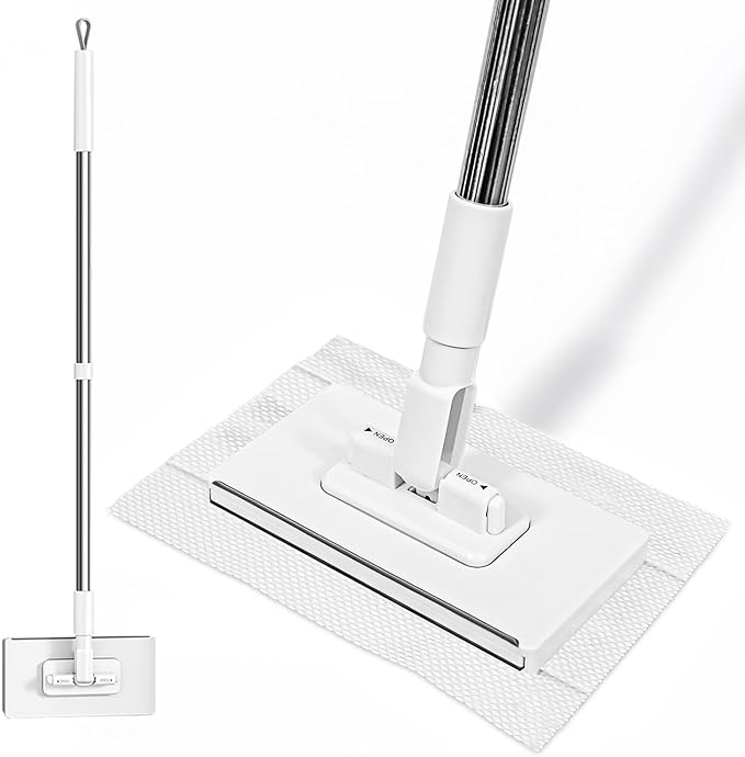 Mini Sweeper Mop No-Touch Dirty Cleaning Flat Dust Mop by Unknown