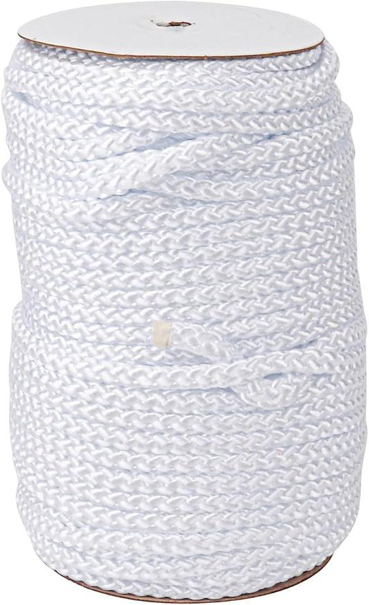 3/8 Inch White Polyester Rope by IHDYPPEW