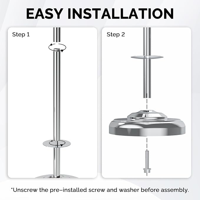 Freestanding Toilet Paper Holder Stand - Image 7