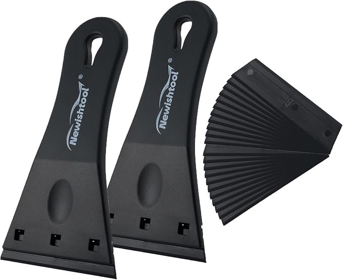 NewishTool Plastic Razor Scraper by NEWISHTOOL