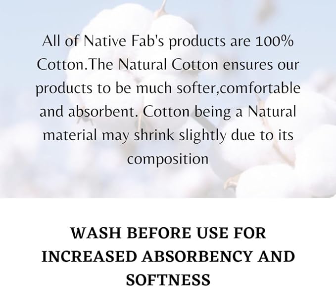 Native Fab 4 Pack Yellow Gingham Cotton Dish Towels 16"x26" - Image 8