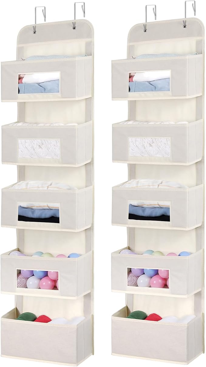 5-Shelf Over The Door Hanging Organizer by MAXHouser