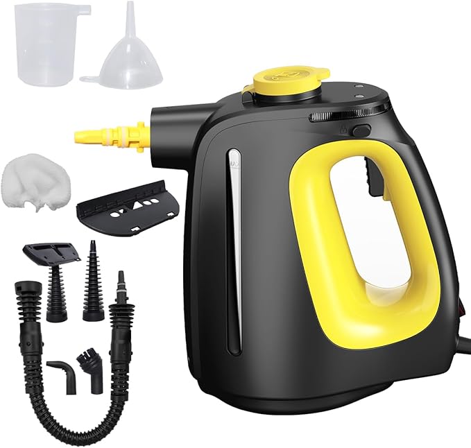 Handheld Steam Cleaner with 9 pcs Accessories Multi Surface Steam Cleaner by Unknown