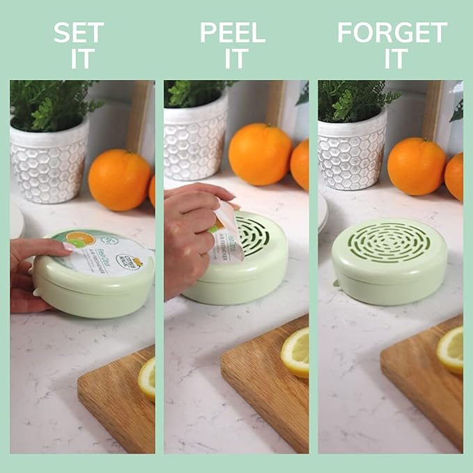 Citrus Magic Odor Absorbing Solid Air Freshener, Fresh Citrus - Image 11
