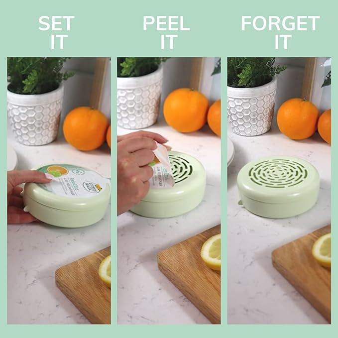 Citrus Magic Odor Absorbing Solid Air Freshener, Fresh Citrus - Image 11