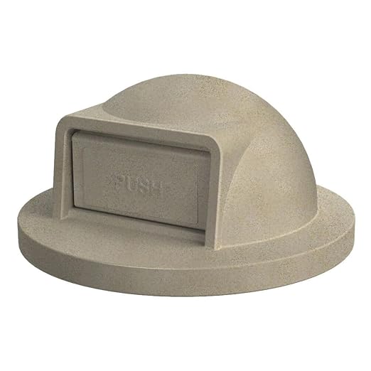 42 Gallon Slated Circle 100% Recycled Plastic Commercial Outdoor or Indoor - Image 4