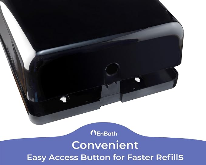Commercial Paper Towel Dispenser Wall Mount, Holds 500 Multifold, Z Fold - Image 7