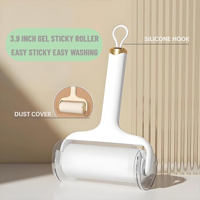 Reusable and Washable Lint Roller, Sticky Pet Hair and Dust Remover 3 Pack - Image 4