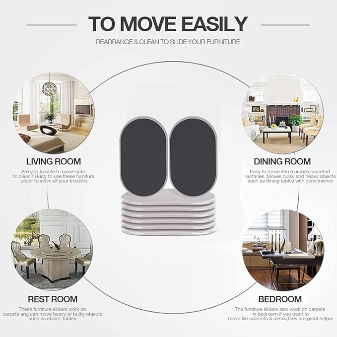 Reusable Large Furniture Movers Sliders - Image 6
