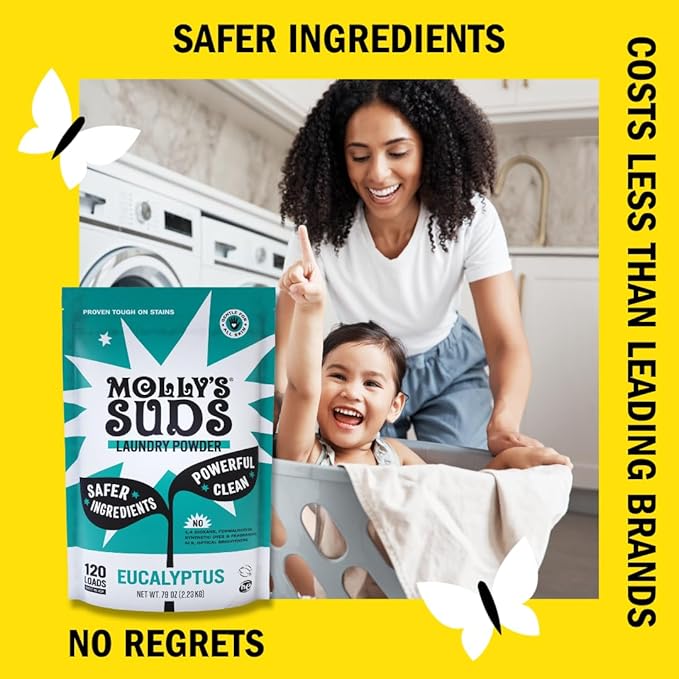 Molly's Suds Original Laundry Detergent Powder | Clean Laundry Detergent Powder - Image 4