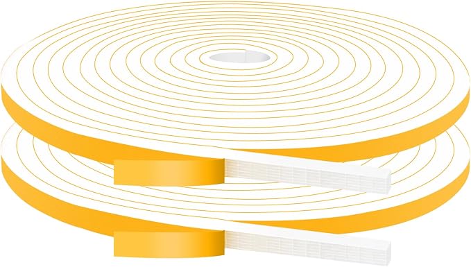 Door Weather Stripping for Doors and Window, Window Insulation Door Seal Tape by Trisiki