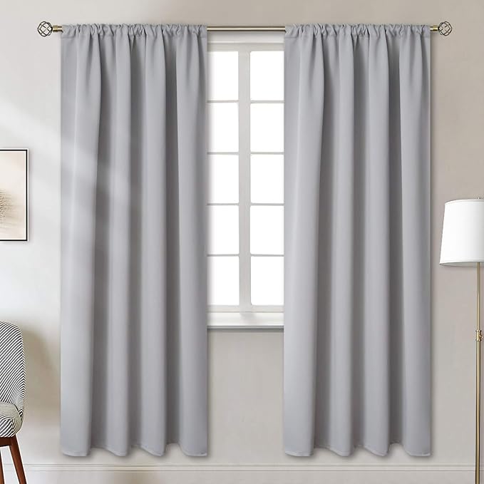 BGment Rod Pocket Blackout Curtains by BGment
