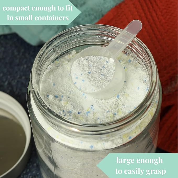 4 Pack – 2 Tablespoon Plastic Measuring Scoop – 1/8 cup / 29.6cc / 29.6 ml / 1 - Image 4