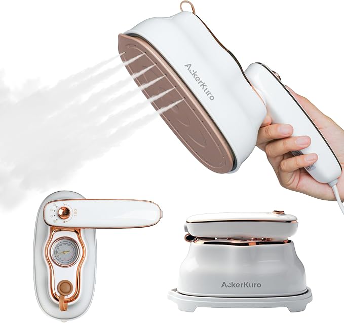Travel Steamer for Clothes, 1200W Portable Handheld Mini Garment Steamers by Unknown