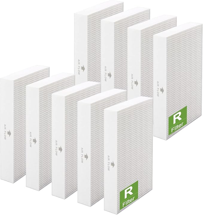 Smilyan 9 Pack Hpa300 HEPA Replacement Filter R by Smilyan