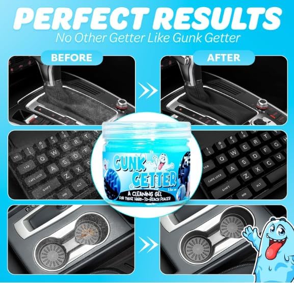 Gunk Getter, 6 Pack, Cleaning Gel - Image 4