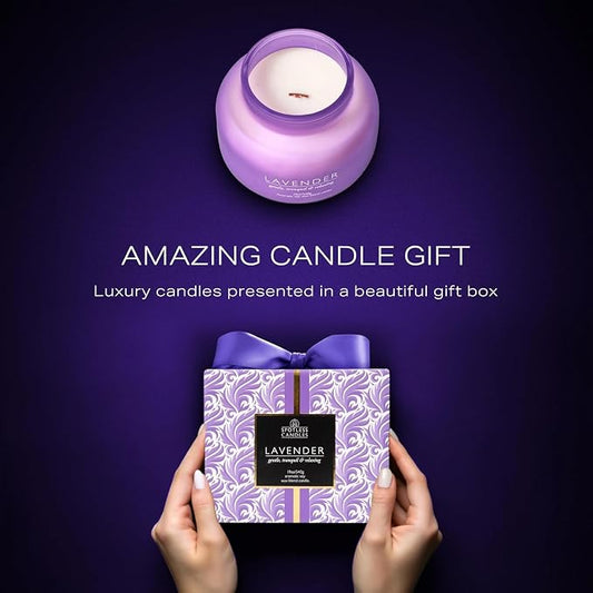 Lavender Candle 19oz Volcano Jar - Image 2