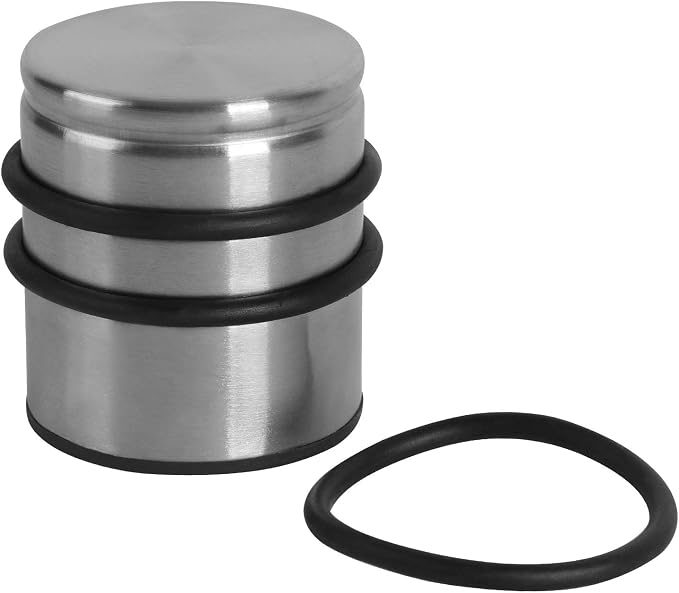 KINJOEK 2PCS Heavy Weight Door Stopper, No Drill Stainless Steel Door Stop - Image 3