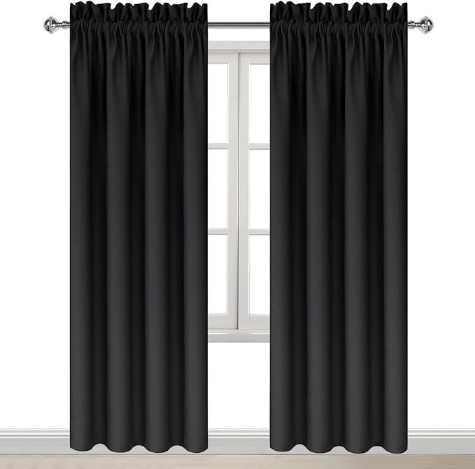 DWCN Blackout Curtains for Bedroom – Thermal Insulated Room Darkening Drapes - Image 8