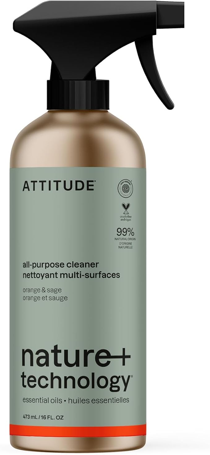 ATTITUDE All Purpose Cleaner, EWG Verified Multi-Surface Products, Naturally by ATTITUDE