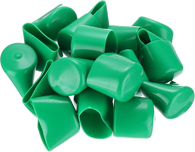 uxcell 20pcs Rubber End Caps 45mm ID Vinyl PVC Round Tube Bolt Cap Cover Screw - Image 4