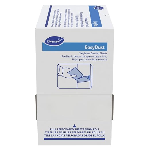 Diversey 9292466 EasyDust Single-use Dusting Sheets, Disposable Multisurface - Image 5