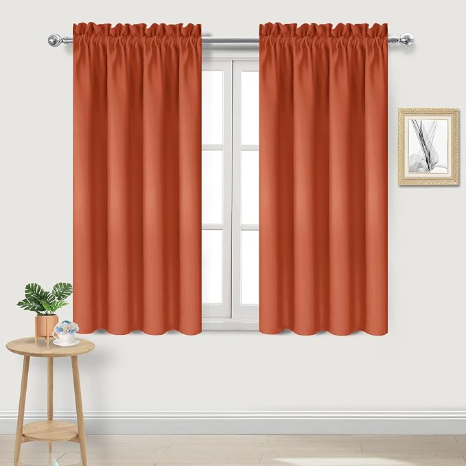 DWCN Blackout Curtains Thermal Insulated, Energy Saving & Noise Reducing by DWCN