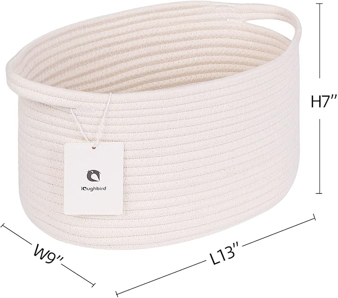 Medium and Large Woven Basket//With Handle, Used - Image 2