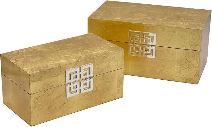 Galt International Storage Box Set Decorative Storage Box w/Hinged Lid Classic - Image 4