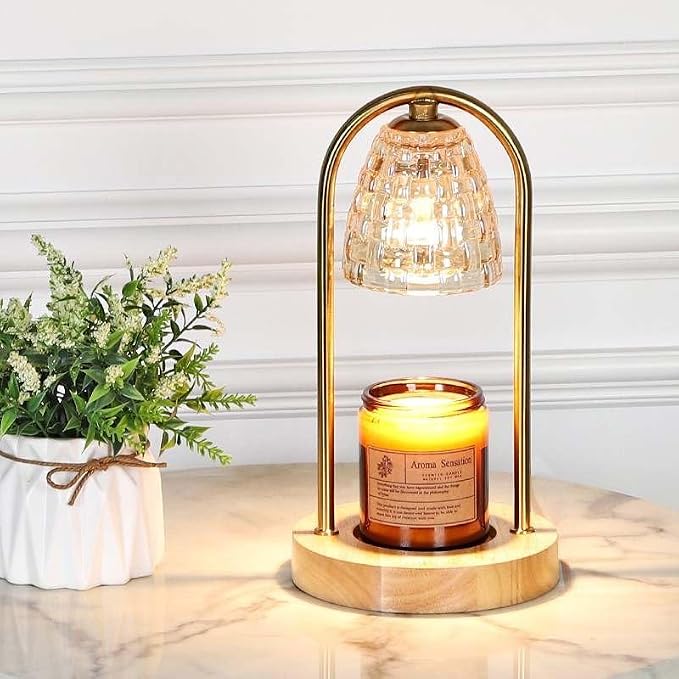 Candle Warmer Lamp with Timer and Dimmer, Electric Scented Wax Warmer - Image 5