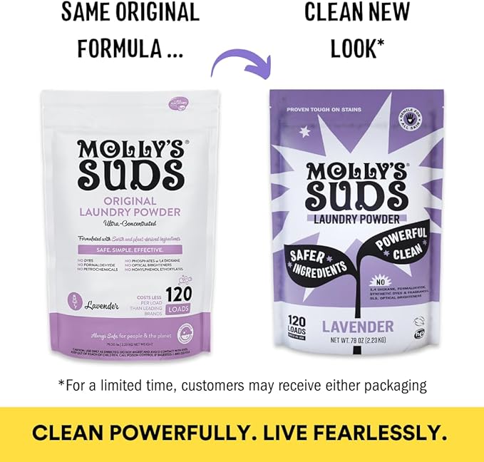 Molly's Suds Original Laundry Detergent Powder | Clean Laundry Detergent Powder - Image 2