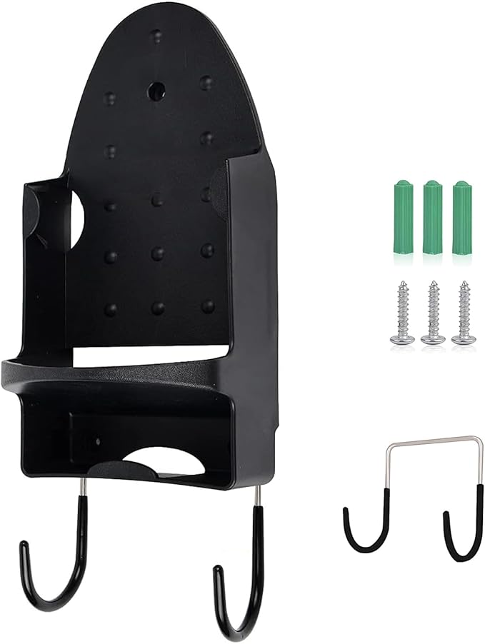 Ironing Board Hanger Wall Mount Electric Iron Holder Ironing Board Rack by Oranlife