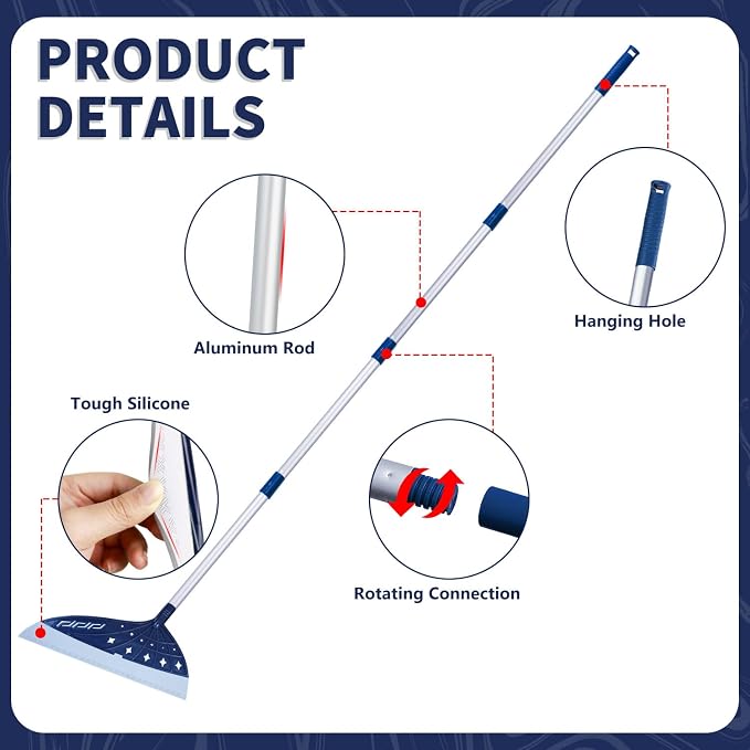 Magic Air Broom, Silicone Broom Floor Squeegee - Image 4