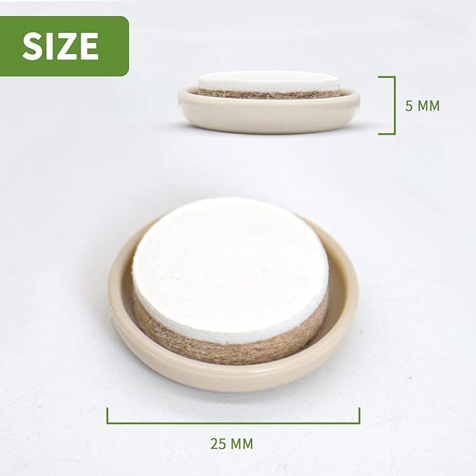 Furniture Sliders for Carpet 48 PCS - Image 2