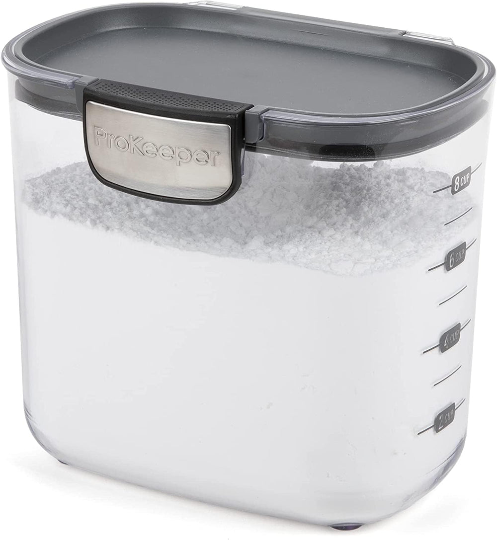 Progressive International ProKeeper+ Clear Plastic Airtight Food Baker's ...