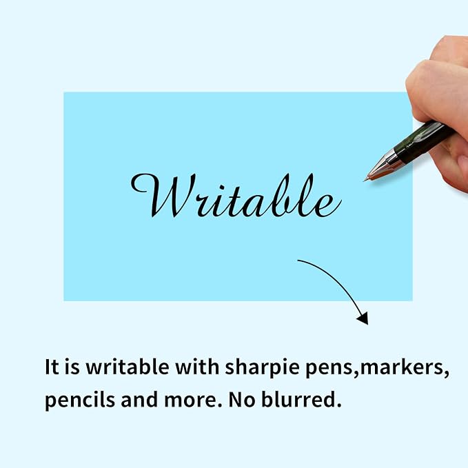 STARLIBOO 3"X5" Rectangle Colored Labels, Removable Moving Labels - Image 4
