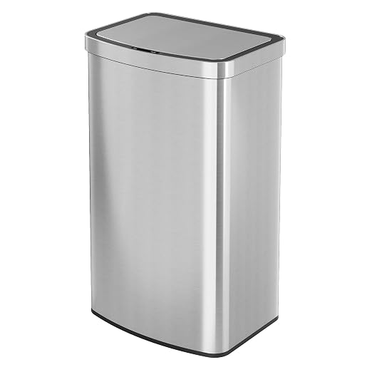 WLIVE 16 Gallon Motion Sensor Trash Can, 60 Liter Automatic Kitchen Trash Can by WLIVE