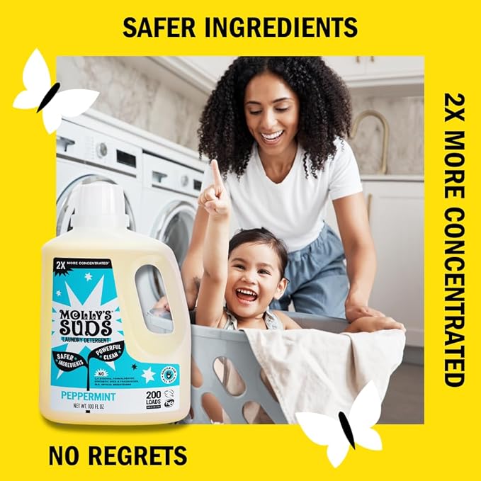 Molly's Suds Liquid Laundry Detergent | Clean Laundry Detergent Soap - Image 3